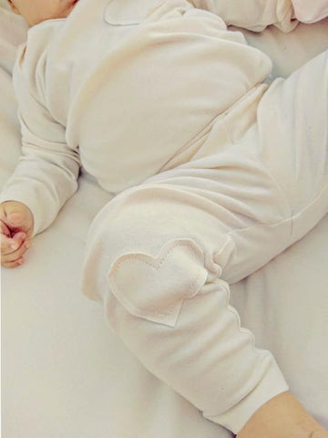 Unbleached and Undyed Organic Baby Pants/Leggings