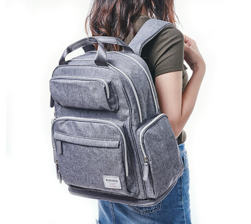 Foldable Diaper Backpack with Changing Station